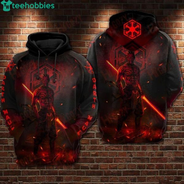 Star Wars Darth Maul All Over Print 3D Hoodieproduct photo 1