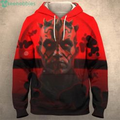 Star Wars Darth Maul Red All Over Print 3D Hoodieproduct photo 1