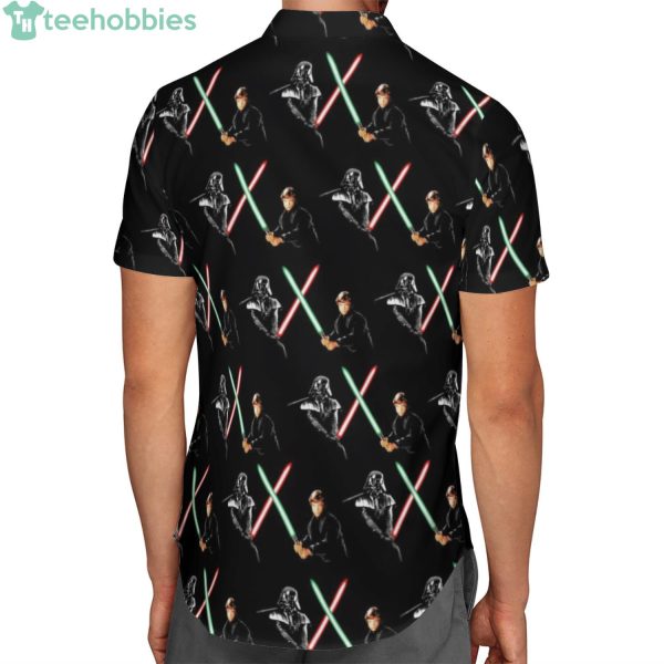 Star Wars Darth Vade And Kylo Ren Short Sleeves Hawaiian Shirtproduct photo 2