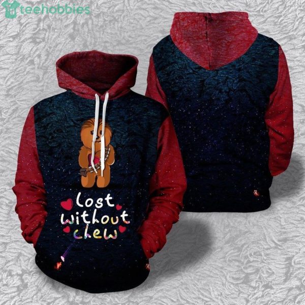 Star Wars Lost Without Chew All Over Printed 3D Hoodieproduct photo 1
