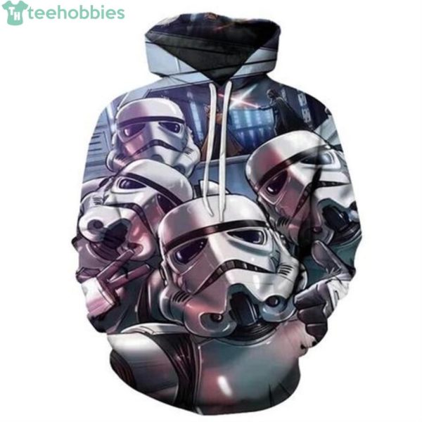 Star Wars Robot Astronaut All Over Print 3D Hoodieproduct photo 1