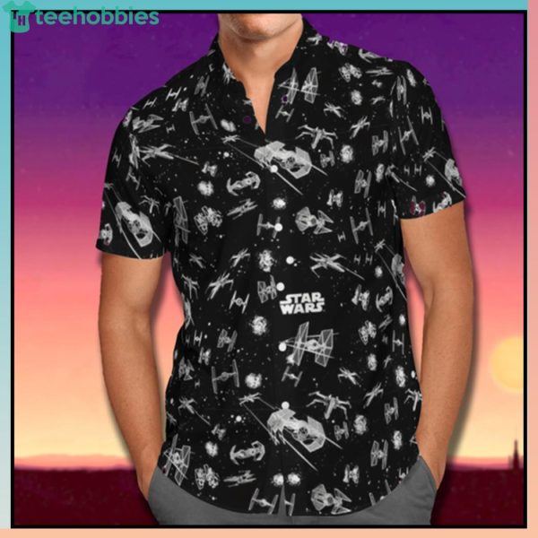 Star Wars Spaceship Hawaiian Shirtproduct photo 1