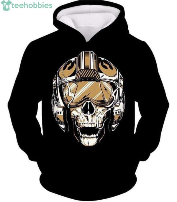 Star Wars Star Wars Rebel Dead Pilot Helmets Black 3D Hoodieproduct photo 1