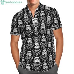 Star Wars Stormtrooper Portrait Hawaiian Shirtproduct photo 1