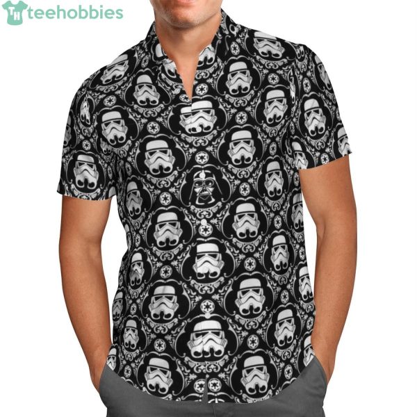 Star Wars Stormtrooper Portrait Hawaiian Shirtproduct photo 1