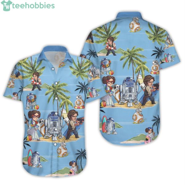 Star Wars Summer Time Hawaiian Shirtproduct photo 1