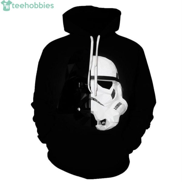 Star Wars Yin Yang Stormtroopers All Over Print 3D Hoodieproduct photo 2