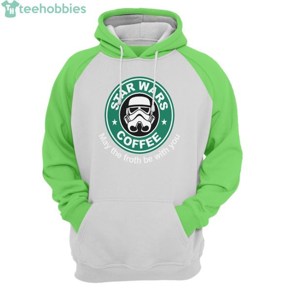 Starbucks Star Wars May The Froth Be With You 3D Hoodieproduct photo 2