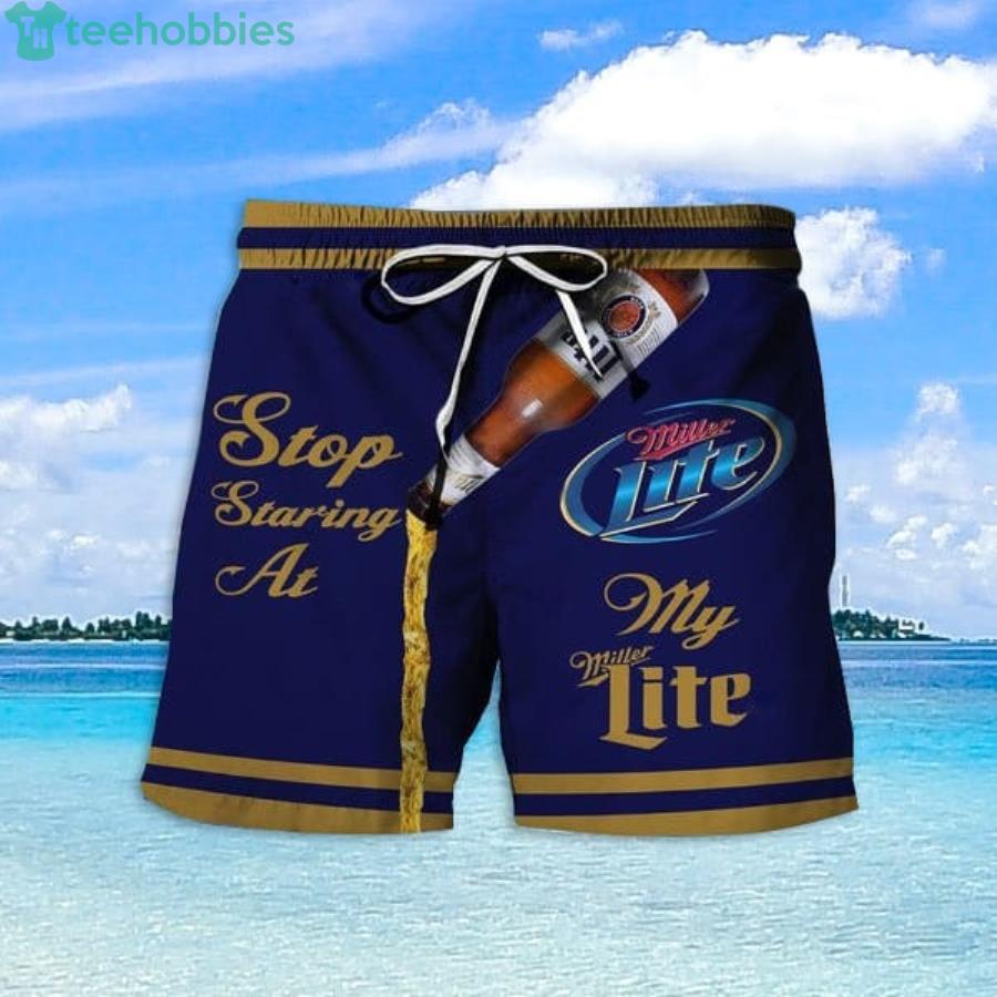 Miller lite hot sale swim trunks