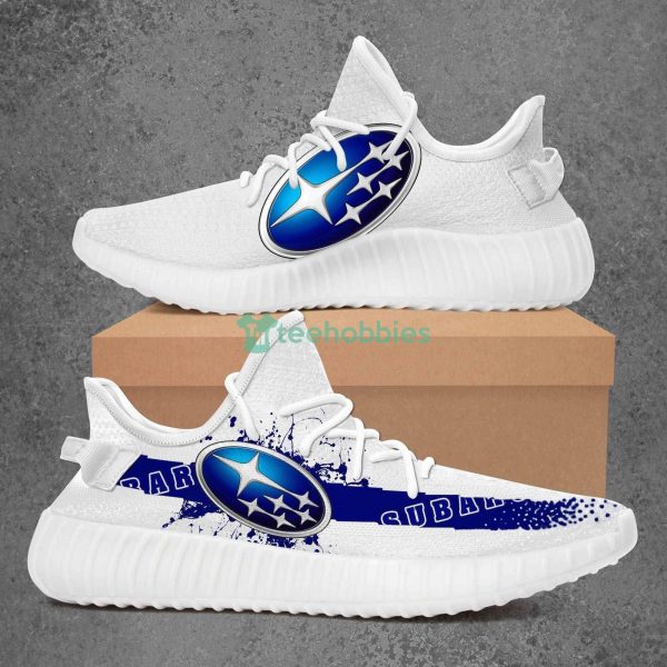 Subaru Logo Car Lover Yeezy Shoes Sport Sneakers Product Photo 1