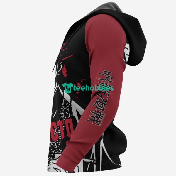 Suguru Geto All Over Printed 3D Shirt Custom Jujutsu Kaisen Anime Fans Monochrome Product Photo 6