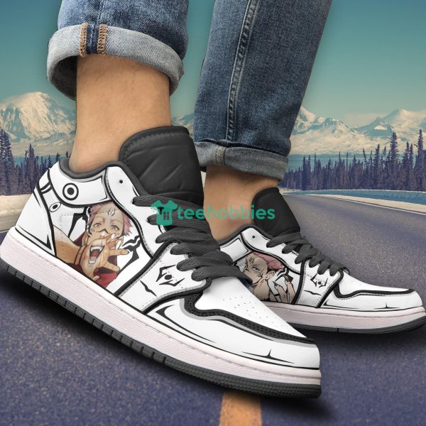 Sukuna Ryomen Custom Jujutsu Kaisen Anime Air Jordan Low Top Shoesproduct photo 4
