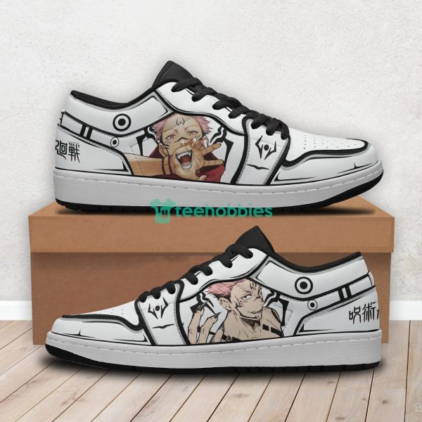 Sukuna Ryomen Custom Jujutsu Kaisen Anime Air Jordan Low Top Shoesproduct photo 1