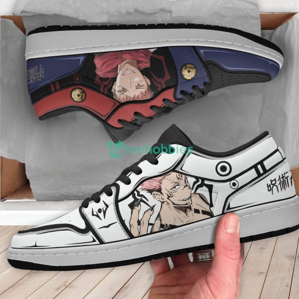 Sukuna x Itadori Anime Custom Jujutsu Kaisen Air Jordan Low Top Shoesproduct photo 3