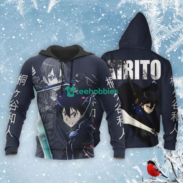 Sword Art Online Kirito Anime Fans All Over Printed 3D Shirt Product Photo 3