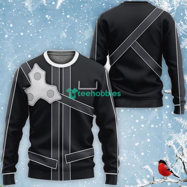 Sword Art Online Kirito Uniform All Over Printed 3D Shirt Anime Fans Product Photo 2