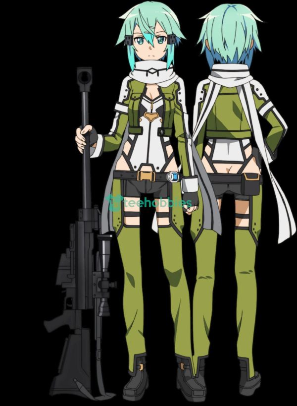 Sword Art Online Shino Asada Uniform All Over Printed 3D Shirt Anime Fans Product Photo 7