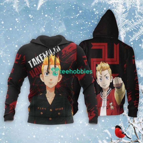 Takemichi Hanagaki All Over Printed 3D Shirt Custom Anime Fans Tokyo Revengers Product Photo 3