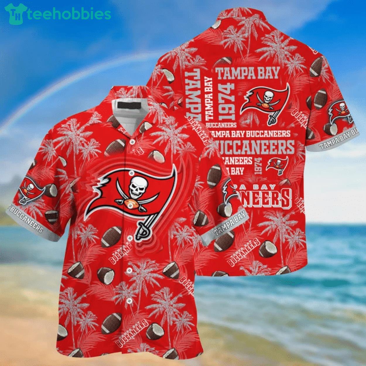 Tampa Bay Buccaneers All Over Print Balls Hawaiian Shirt Product Photo 1