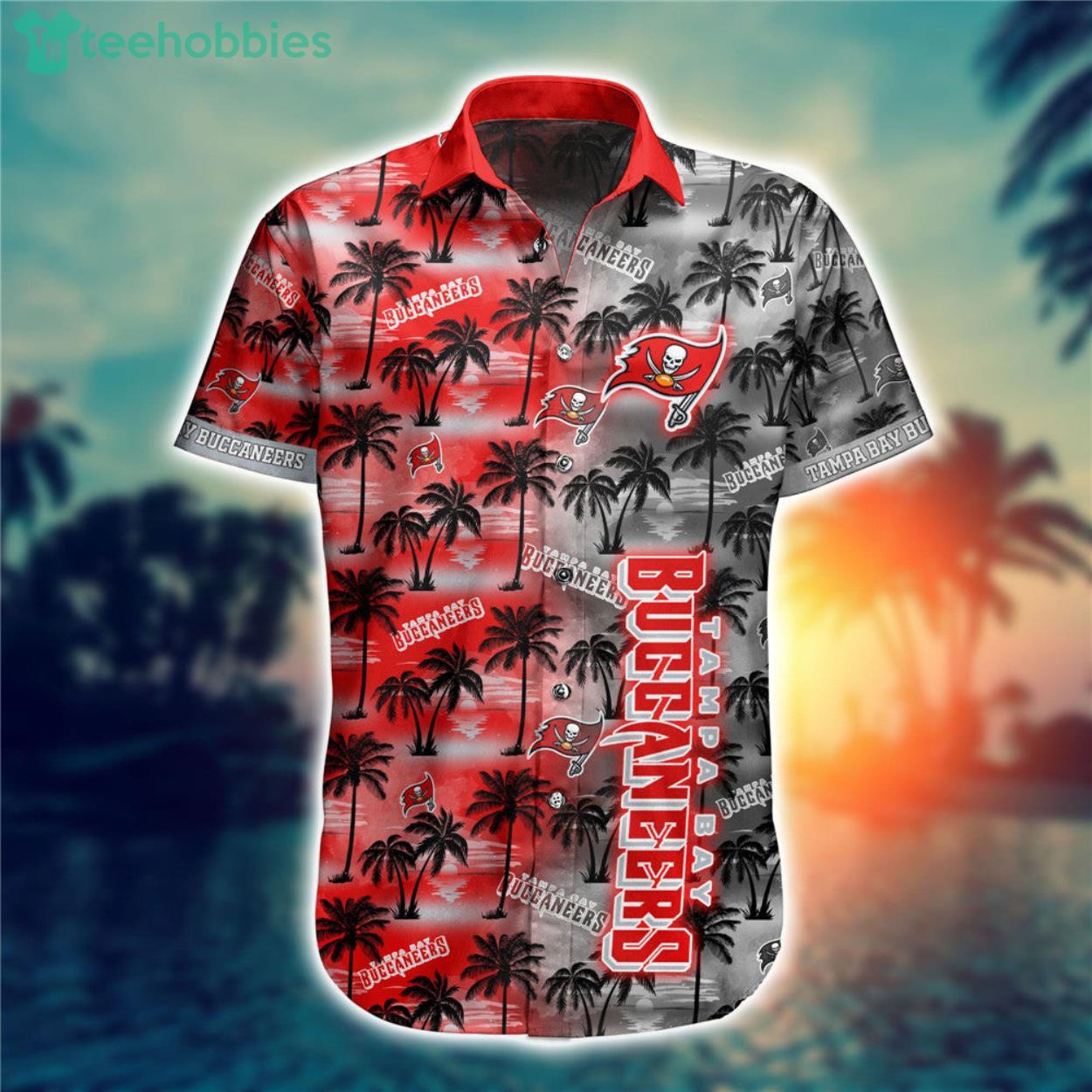 Tampa Bay Buccaneers Regular Fit Hawaiian Shirt And Short - Freedomdesign