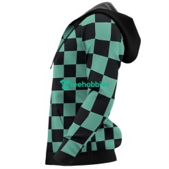 Tanjiro All Over Printed 3D Shirt Uniform Costume Anime Fans Kimetsu Product Photo 6