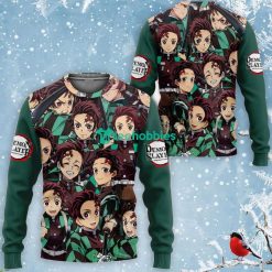 Tanjiro Kamado All Over Printed 3D Shirt Custom Kimetsu Anime Product Photo 2