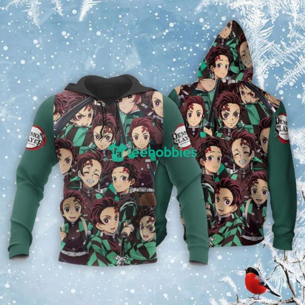 Tanjiro Kamado All Over Printed 3D Shirt Custom Kimetsu Anime Product Photo 3