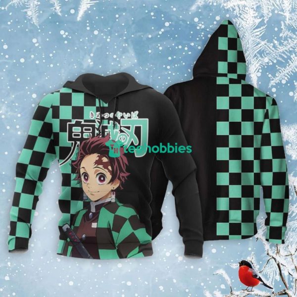 Tanjiro Kamado All Over Printed 3D Shirt Custom Kimetsu Anime Fans Product Photo 3