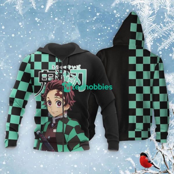 Tanjiro Kamado All Over Printed 3D Shirt Custom Kimetsu Anime Fans Product Photo 1