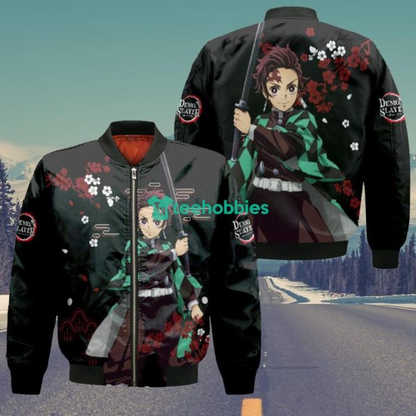 Tanjiro Kamado All Over Printed 3D Shirt Custom Kimetsu Anime Japan Style Product Photo 4
