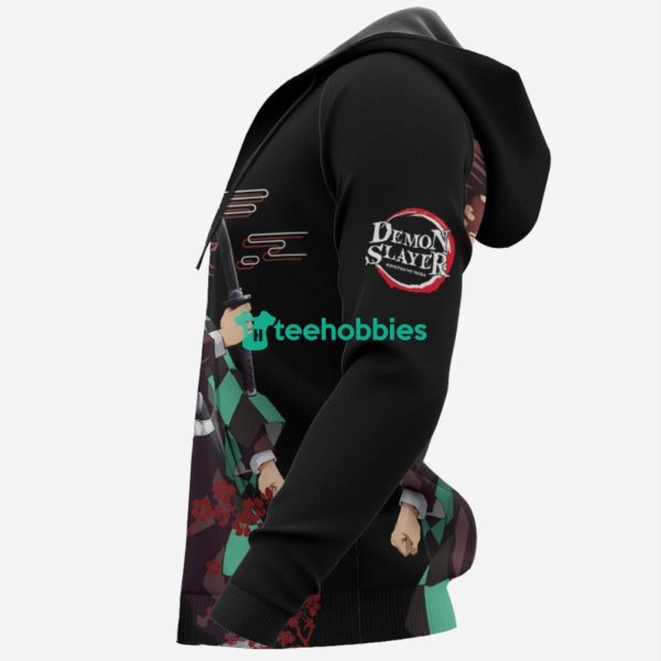 Tanjiro Kamado All Over Printed 3D Shirt Custom Kimetsu Anime Japan Style Product Photo 6