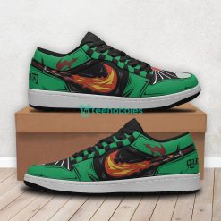 Tanjiro Kamado Sun Breathing Shoes Demon Slayer Custom Anime Air Jordan Low Top Shoesproduct photo 1