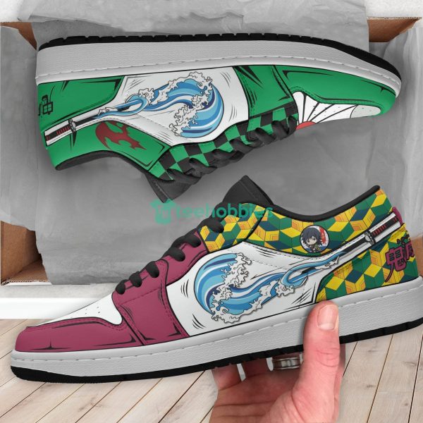 Tanjiro x GiyuuDemon Slayer Anime Air Jordan Low Top Shoesproduct photo 3