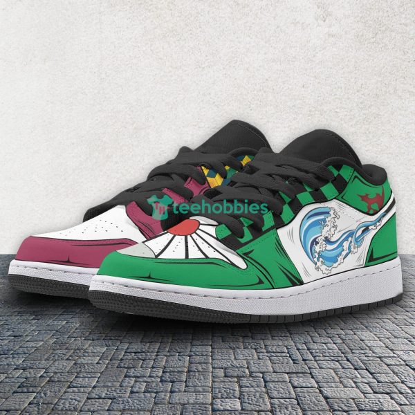 Tanjiro x GiyuuDemon Slayer Anime Air Jordan Low Top Shoesproduct photo 1