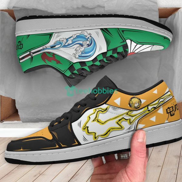 Tanjiro x Zenitsu Demon Slayer Anime Air Jordan Low Top Shoesproduct photo 3