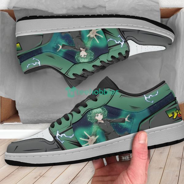 Tatsumaki Custom One Punch Man Anime Air Jordan Low Top Shoesproduct photo 4