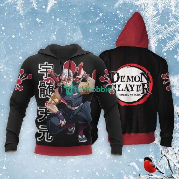 Tengen Uzui All Over Printed 3D Shirt Custom Anime Fans Kimetsu Product Photo 3