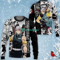 Tengen Uzui All Over Printed 3D Shirt Custom Kimetsu Anime Manga Style Product Photo 2