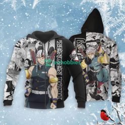 Tengen Uzui All Over Printed 3D Shirt Custom Kimetsu Anime Manga Style Product Photo 1