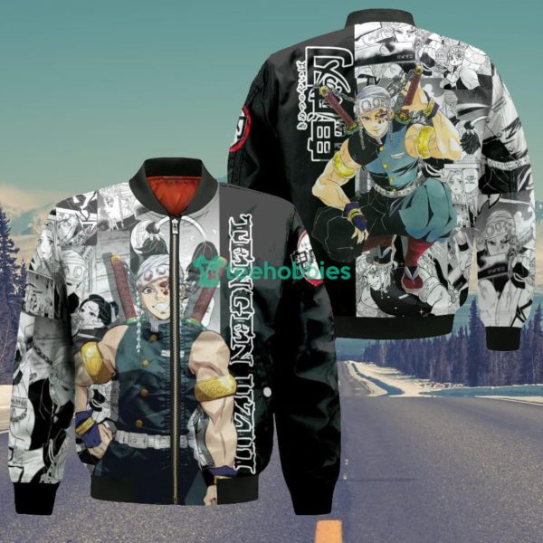 Tengen Uzui All Over Printed 3D Shirt Custom Kimetsu Anime Manga Style Product Photo 4
