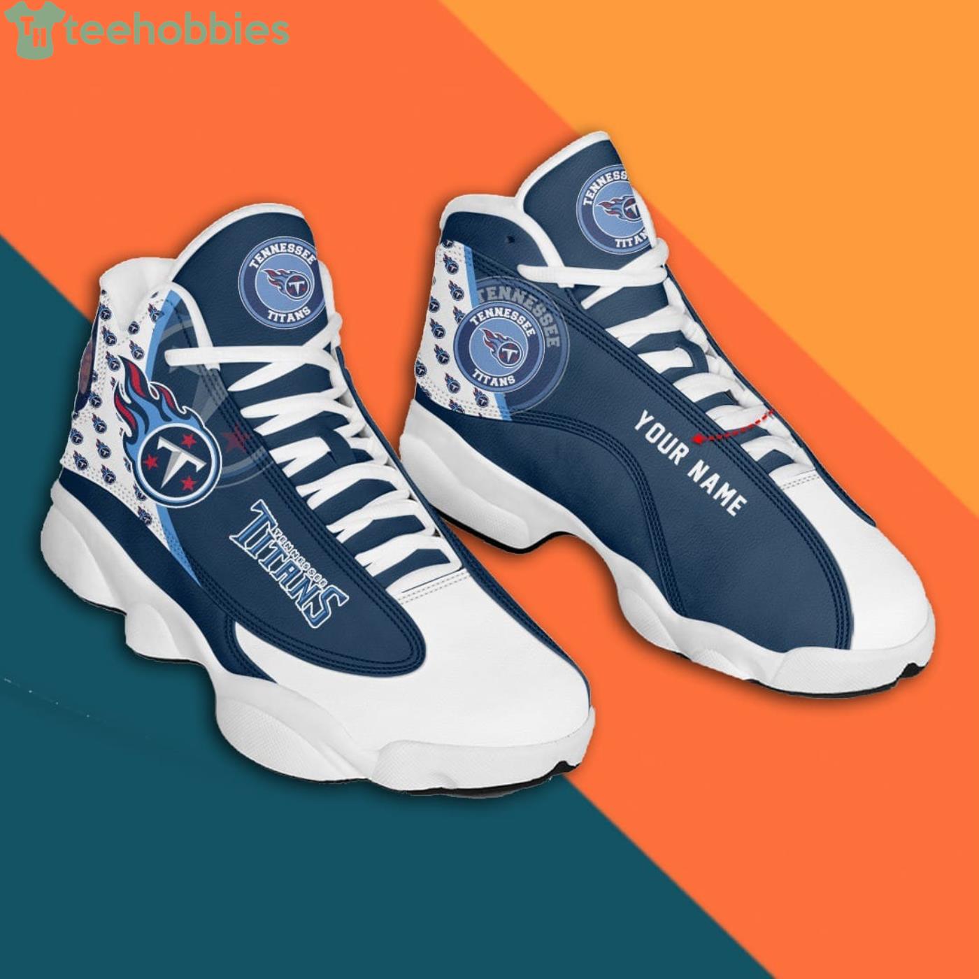 Tennessee Titans NFL Womens Midsole White Sneakers