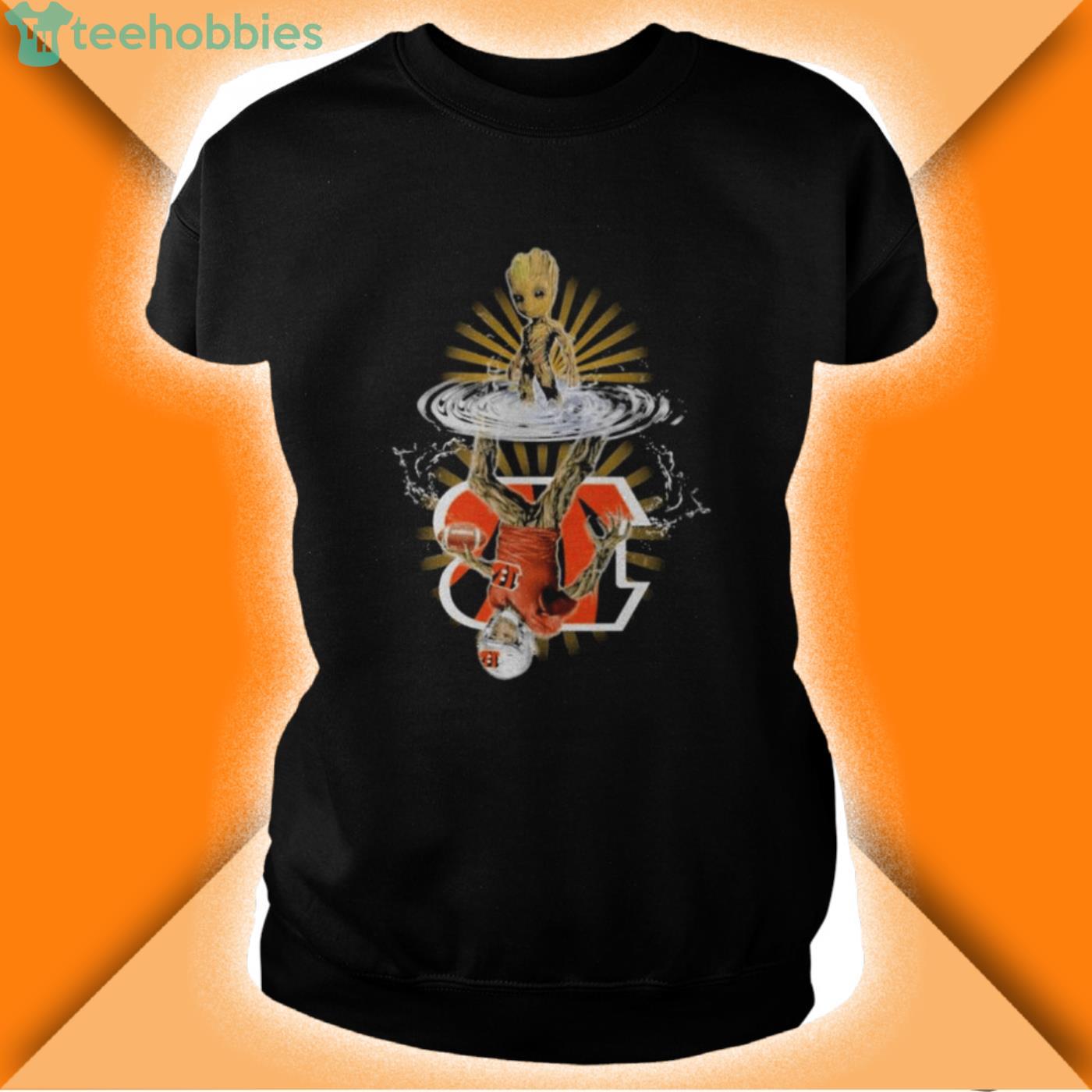 The Groot Cincinnati Bengals Logo Water Reflection 2022 Shirt Product Photo 5 The Groot Cincinnati Bengals Logo Water Reflection 2022 Shirt Product Photo 5