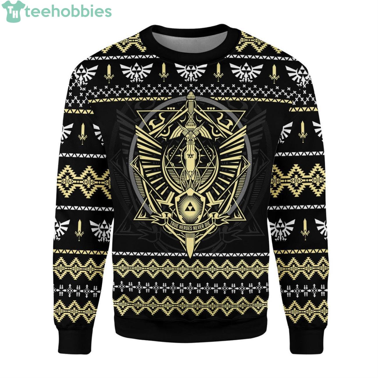 The Legend Of Zelda Ugly Christmas Sweater Product Photo 1 The Legend Of Zelda Ugly Christmas Sweater Product Photo 1