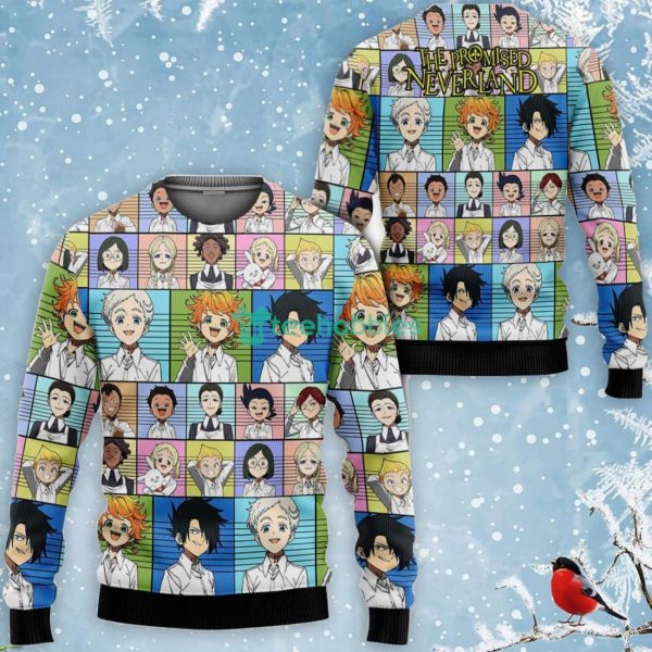 The Promised Neverland All Over Printed 3D Shirt Characters Custom Anime Fans Product Photo 2