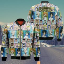 The Promised Neverland All Over Printed 3D Shirt Characters Custom Anime Fans Product Photo 4