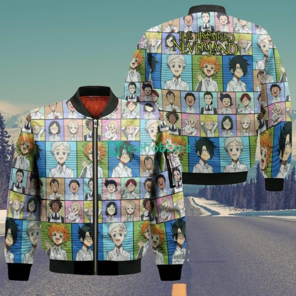 The Promised Neverland All Over Printed 3D Shirt Characters Custom Anime Fans Product Photo 4