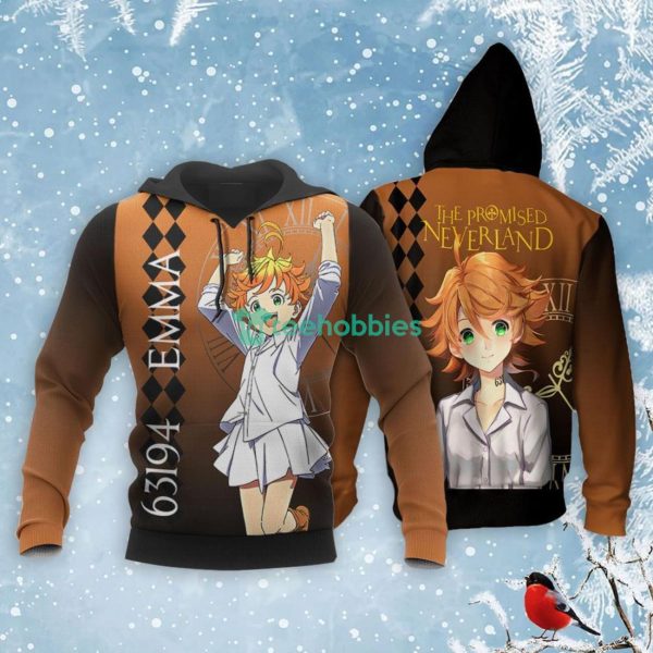 The Promised Neverland Emma All Over Printed 3D Shirt Anime Fans Product Photo 3