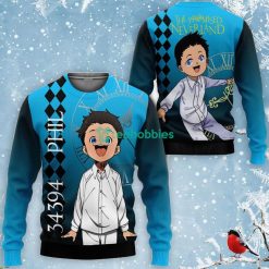 The Promised Neverland Phil All Over Printed 3D Shirt Anime Fans Product Photo 2