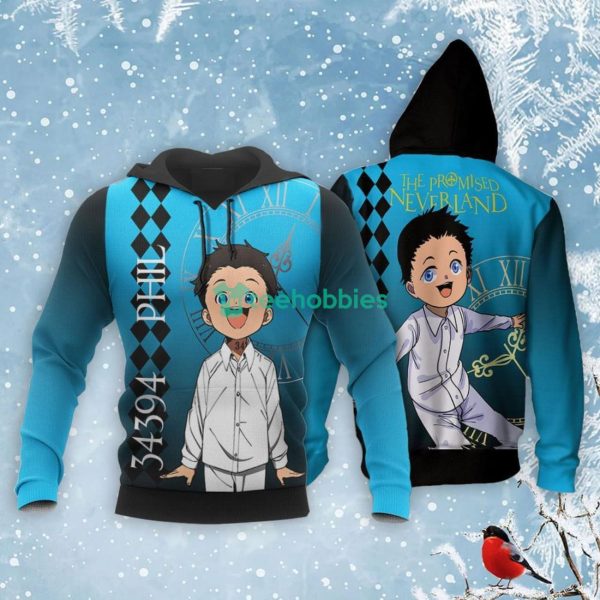 The Promised Neverland Phil All Over Printed 3D Shirt Anime Fans Product Photo 3