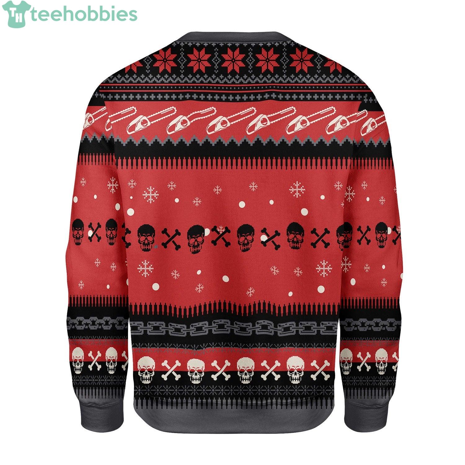 The Texas Chainsaw Massacre Ugly Christmas Sweater image The Texas Chainsaw Massacre Ugly Christmas Sweater Product Photo 2